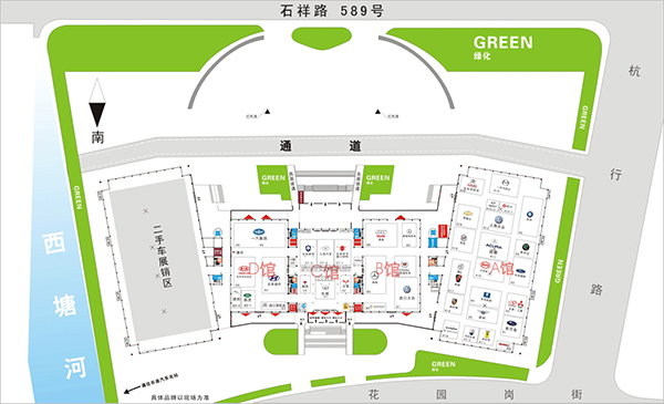 展臺選址，圖源網絡