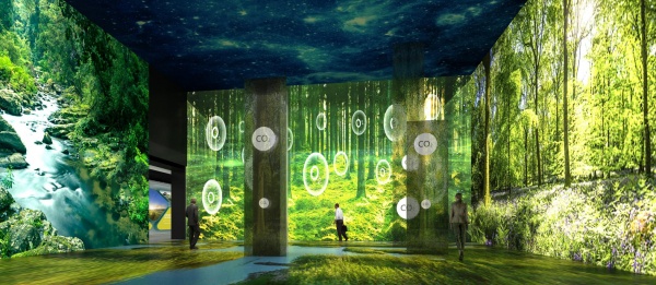 雙碳經(jīng)濟(jì)展示館展廳設(shè)計