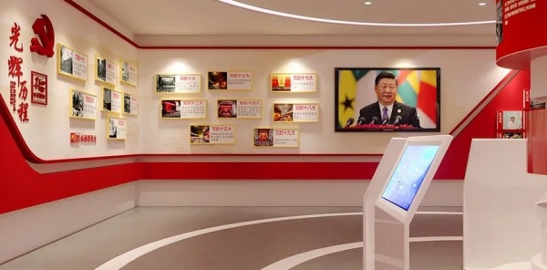 黨群服務(wù)中心展廳設(shè)計傳承弘揚紅色精神！
