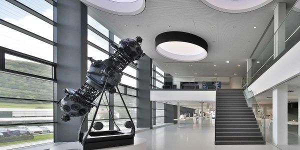 光學設備展廳設計案例分享