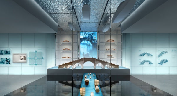 江南水鄉(xiāng)文化展廳設計