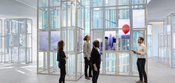 電梯企業(yè)展廳設(shè)計(jì)案例