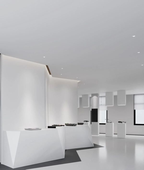 辦公展廳員工餐展廳設(shè)計(jì)案例