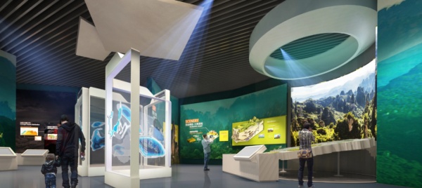 環保企業展廳設計