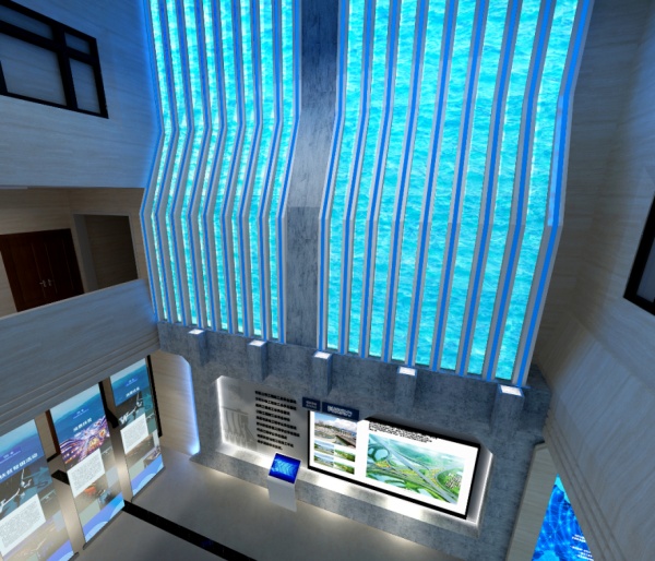 水利沉浸式企業展廳設計