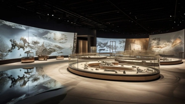 展廳空間中的時間可以倒流！