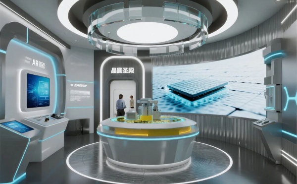 電子元件科技展廳設計