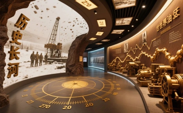 石油會“開口說話”？這座油田文化展廳讓巖芯數據活了！