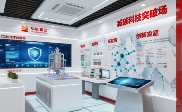 華能環(huán)保科技展廳里能摸到風(fēng)、看到魚(yú)，還能穿越到 2050