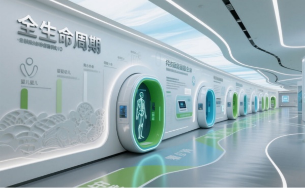 健康產(chǎn)業(yè)園展廳設(shè)計