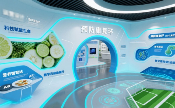 健康產(chǎn)業(yè)園展廳設(shè)計