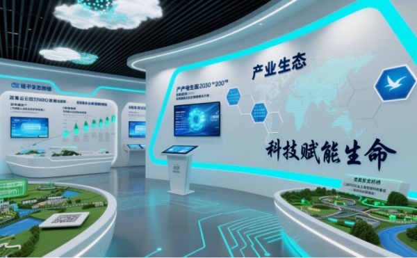 健康產(chǎn)業(yè)園展廳設(shè)計