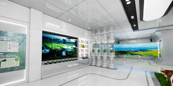 新農(nóng)業(yè)企業(yè)多媒體展廳：科技賦能下的綠色農(nóng)業(yè)沉浸式體驗(yàn)空間