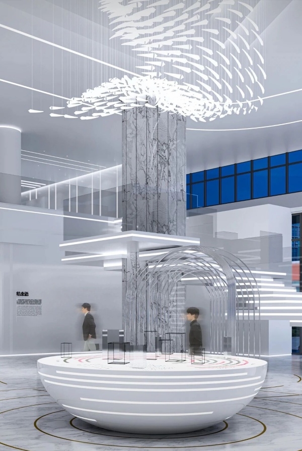 中科南京軟件技術研究院企業(yè)文化展廳設計