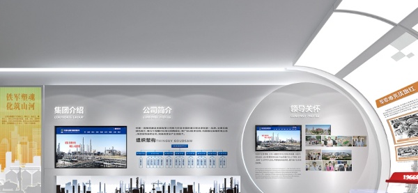 建筑工程展廳設計用科技與創意解碼工程之美