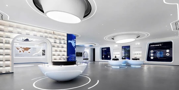 科技感企業(yè)展廳設(shè)計