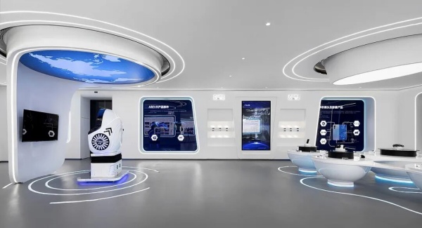 科技感企業(yè)展廳設(shè)計