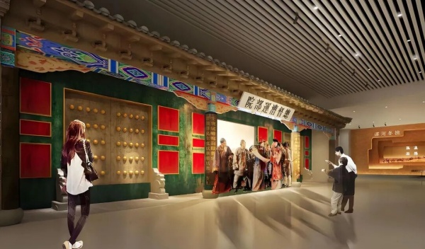 明清展覽場景設計