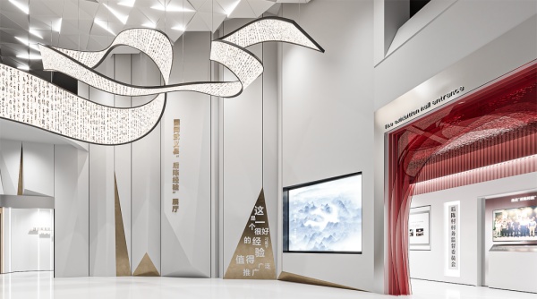 驚艷！4大電力展廳設計范本，科技質感拉滿